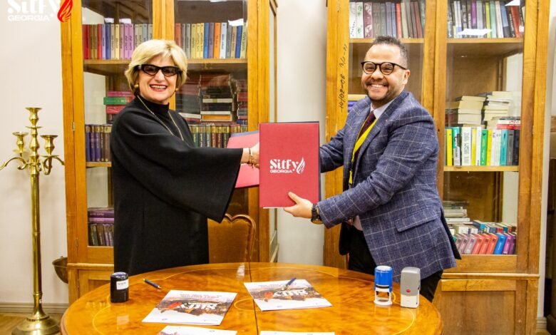 مهرجان شرم الشيخ الدولي للمسرح الشبابي يوقع مذكرة تعاون مع قصر الشباب الوطني بجورجيا