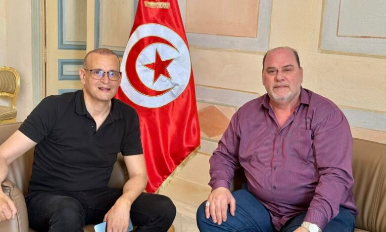د.جبار جودي يزور المسرح الوطني التونسي في الحلفاوين