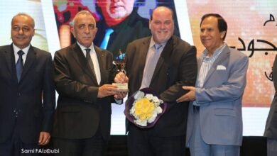 تكريم نقيب الفنانين العراقيين في مهرجان ليالي المسرح الحر الدولي