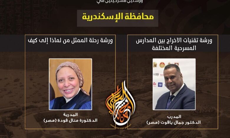 استمارة المشاركة بالورش التدريبية بمحافظة الإسكندرية