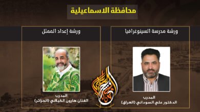 استمارة المشاركة  بالورش التدريبية بمحافظة الإسماعيلية