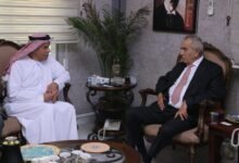 في إطار التحضيرات لمهرجان المسرح العربي، وزير الثقافة الأردني يستقبل الأمين العام للهيئة العربية للمسرح.
